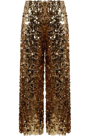 Oseree Pantaloni con paillettes