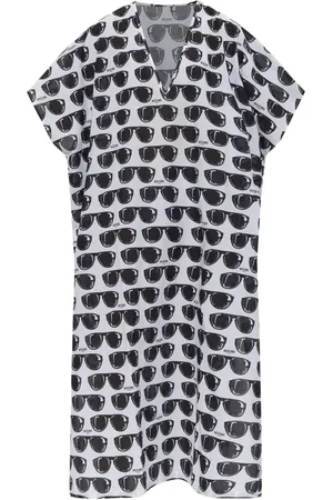 Moschino Abito lungo con stampa