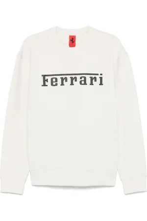 FERRARI Felpa scuba con logo