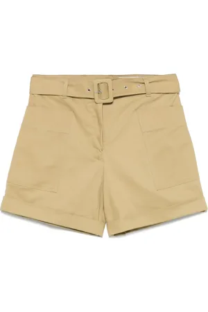 OFFICINE GENERALE Shorts Piedye in twill di cotone