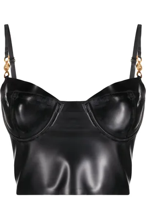 VERSACE Top stile corsetto