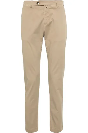 BRIGLIA Chino con vita bassa