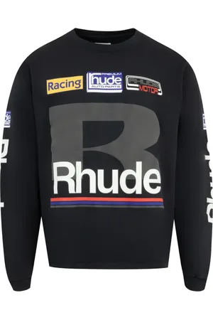 Rhude Felpa leggera in cotone