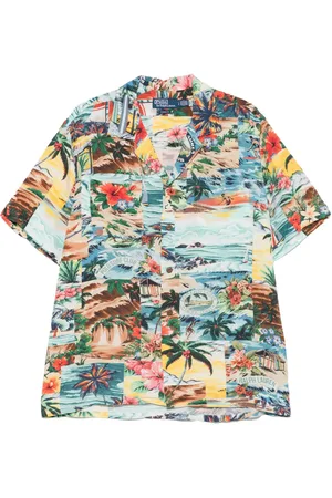 Ralph Lauren Camicia con stampa patchwork