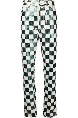 Maison Margiela Pantaloni a quadri