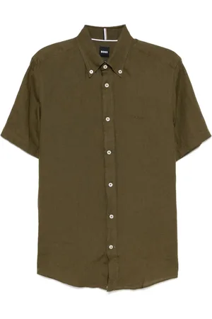 HUGO BOSS Camicia con ricamo