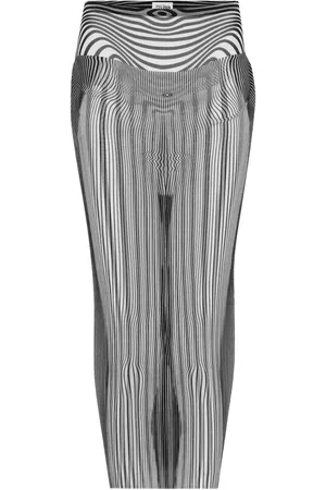 Jean Paul Gaultier Gonna lunga aderente drappeggiata