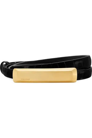 Tom Ford Cintura con logo inciso
