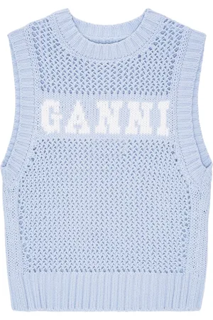 Ganni Canotta con logo