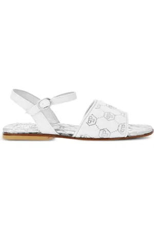 Philipp Plein Sandali Monogram Strass