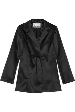 Ganni Blazer con nodo alla vita