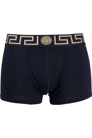 VERSACE Boxer con bordo Greca