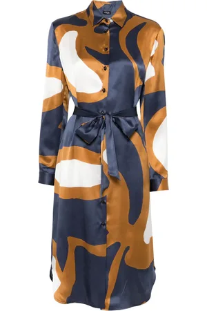 Kiton Abito midi con stampa