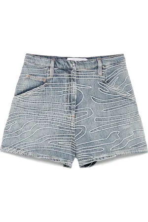 IRO Shorts denim con ricamo