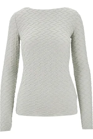 Emporio Armani T-shirt con lavorazione in rilievo