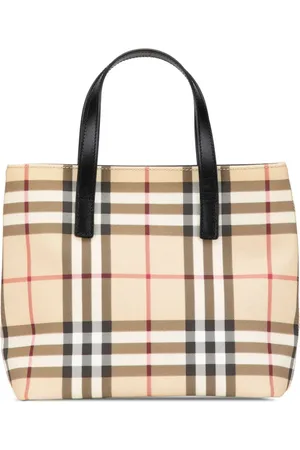 Burberry Borsa a mano House Check in tela 2000-2017