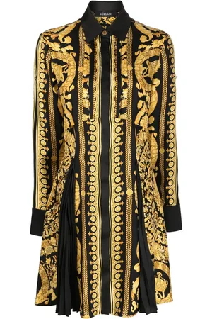 VERSACE Chemisier midi Barocco
