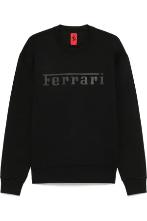 FERRARI Felpa scuba con logo