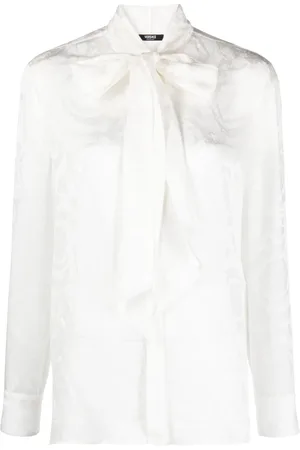 VERSACE Blusa con fiocco