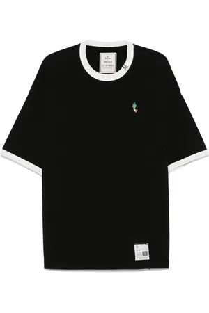 Maison Mihara Yasuhiro T-shirt con ricamo Leon