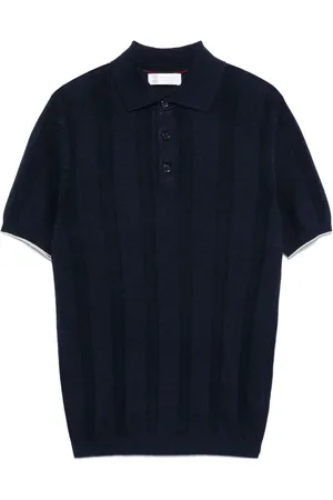 Brunello Cucinelli Polo in maglia a coste