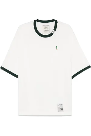 Maison Mihara Yasuhiro T-shirt con ricamo Leon