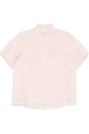 SHIATZY CHEN Giacca in organza con colletto alla coreana
