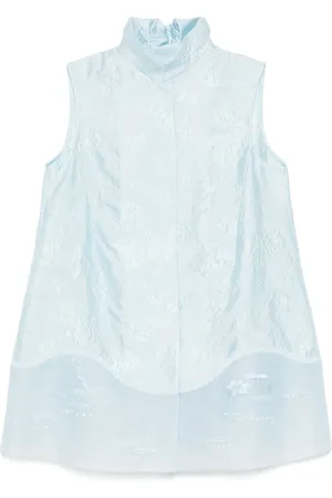 SHIATZY CHEN Gilet con colletto alla coreana