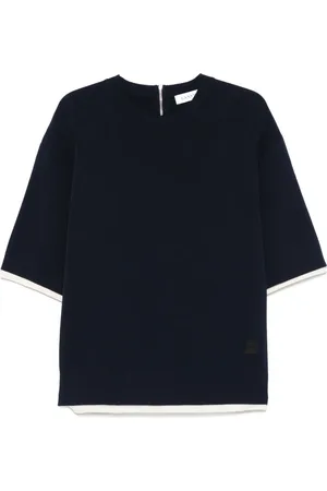 Lanvin T-shirt con dettagli a contrasto