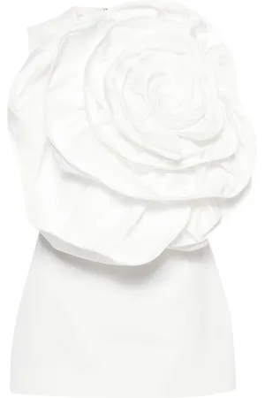 HUISHAN ZHANG Blusa con applicazioni a fiori Ditte