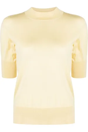 Jil Sander Top a maniche corte