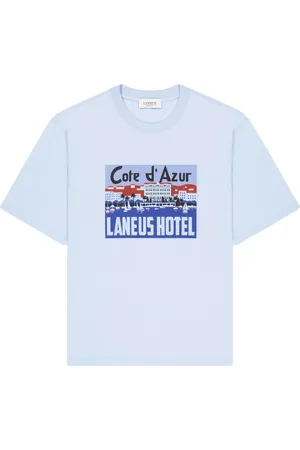 LANEUS T-shirt con stampa grafica
