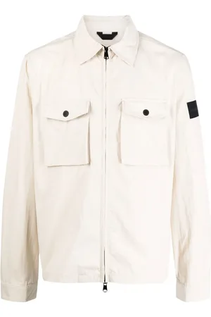 Calvin Klein Giacca-camicia con applicazione