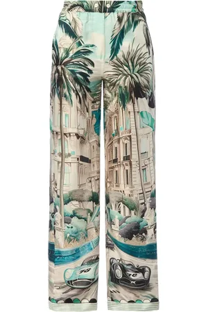 Philipp Plein Pantaloni in seta
