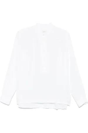 ORIGINAL VINTAGE STYLE Top Henley in lino
