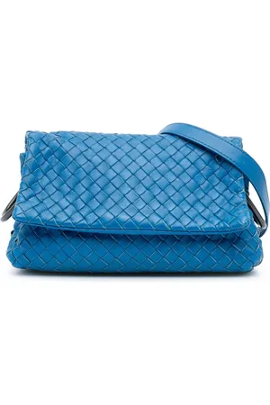 Bottega Veneta Borsa a tracolla Intrecciato in nappa con battente 2012-2024