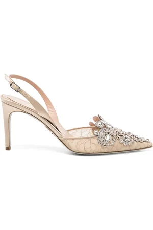 RENE CAOVILLA Pumps Veneziana con cinturino posteriore 50mm