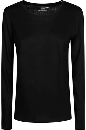 Majestic T-shirt in cotone e cashmere