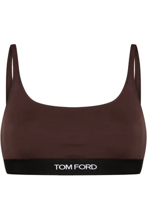 Tom Ford Bralette con logo jacquard