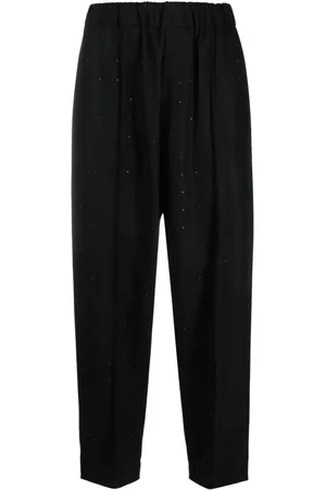 UNDERCOVER Pantaloni con strass
