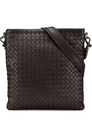 Bottega Veneta Borsa a tracolla con design Intrecciato in nappa 2012-2024
