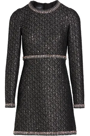 Giambattista Valli Abito corto boucl?? con paillettes
