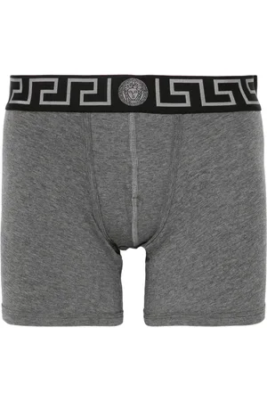 VERSACE Boxer con bordo Greca