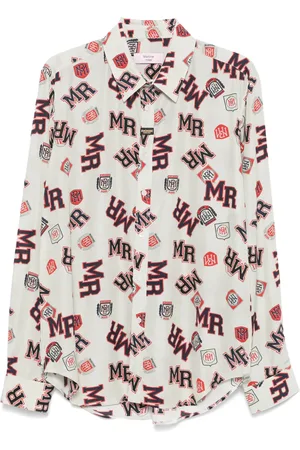 MARTINE ROSE Camicia con stampa