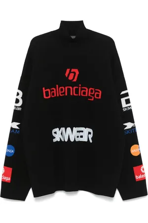 Balenciaga Top da sci a collo alto con maniche lunghe