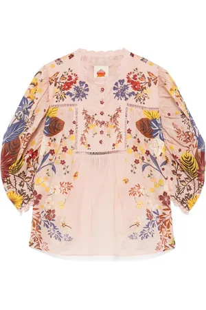 Farm Rio Blusa Beauty Bouquet