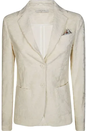 Circolo Blazer con motivo jacquard