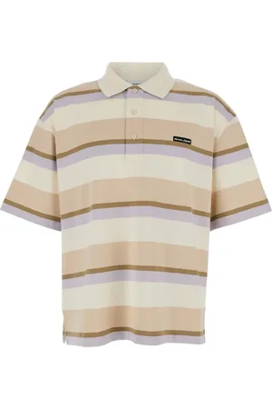 Maison Kitsuné Polo a righe