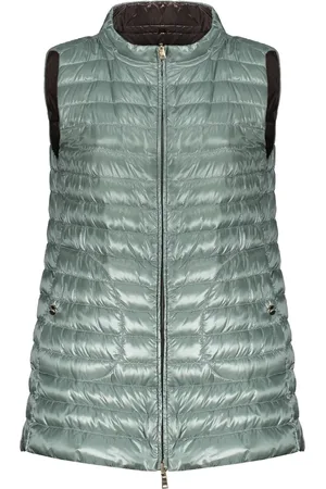 HERNO Gilet imbottito reversibile