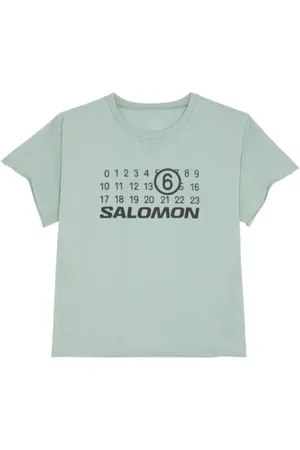 Maison Margiela X Salomon T-shirt con logo